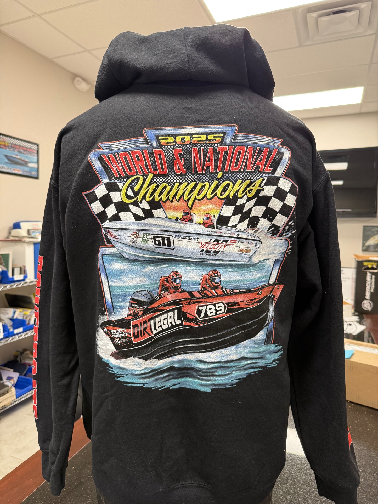 Hoodies (Black) 2025 World  & National Championships